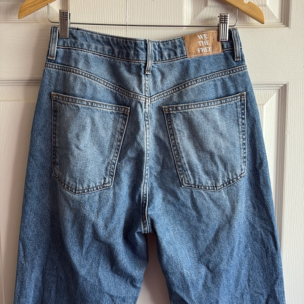 We the free Pacifica Straight-Leg Jeans Mid Blue - Picture 8 of 14